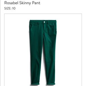 NWOT Market & Spruce Rosabel Skinny Pant